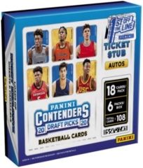 2020 Panini 1st Off The Line (FOTL) Contenders Draft Picks Collegiate Basketball Hobby Box